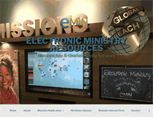 Tablet Screenshot of electronicministryresources.com